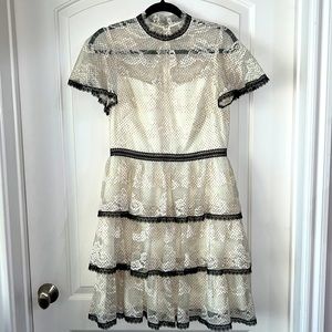 Shoshanna lace dress